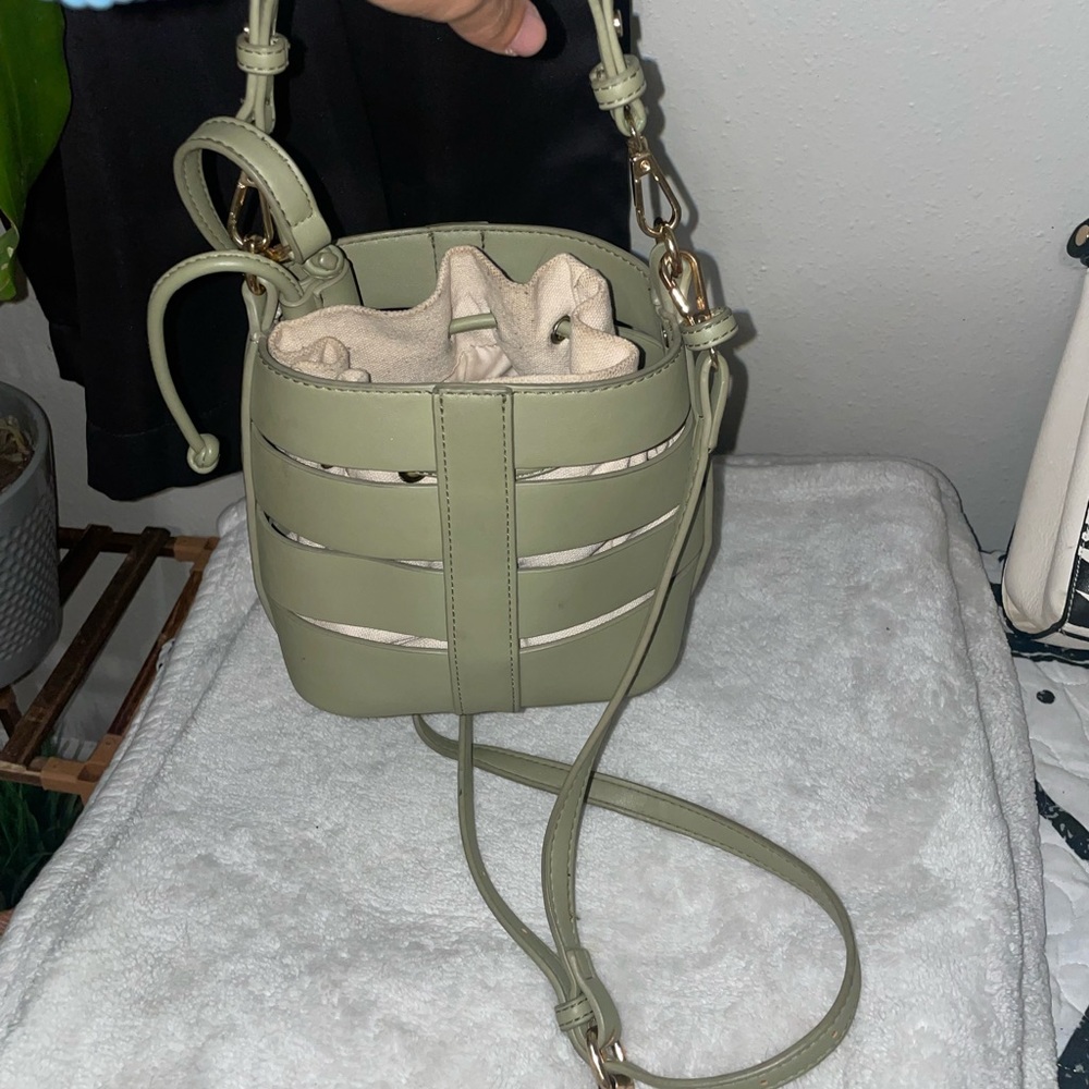 cute green purse